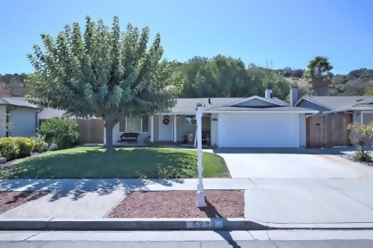 6233 Hancock Avenue, San Jose 95123 3 Bedrooms, 2 Baths 1,409 sqft house, 5,959 sqft lot $960,000